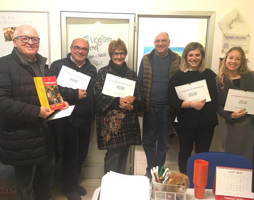 Il Rotary dalle “ragazze di Pontremoli” 