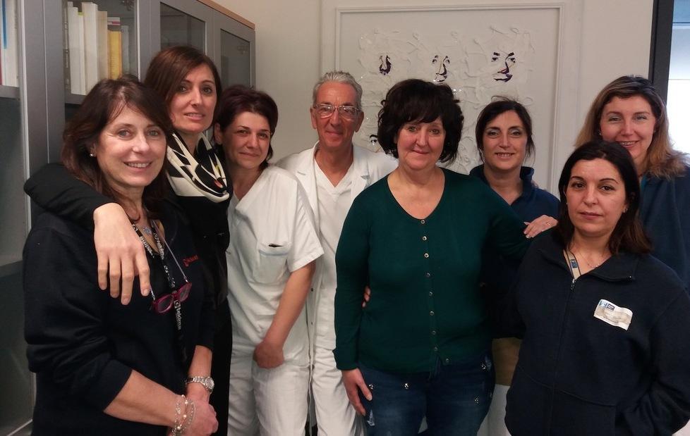 Giochi e sorrisi per i piccoli prima dell’operazione 