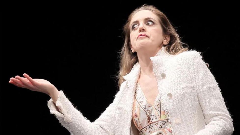 Lo show di Ippolita Baldini alle Scuderie Granducali