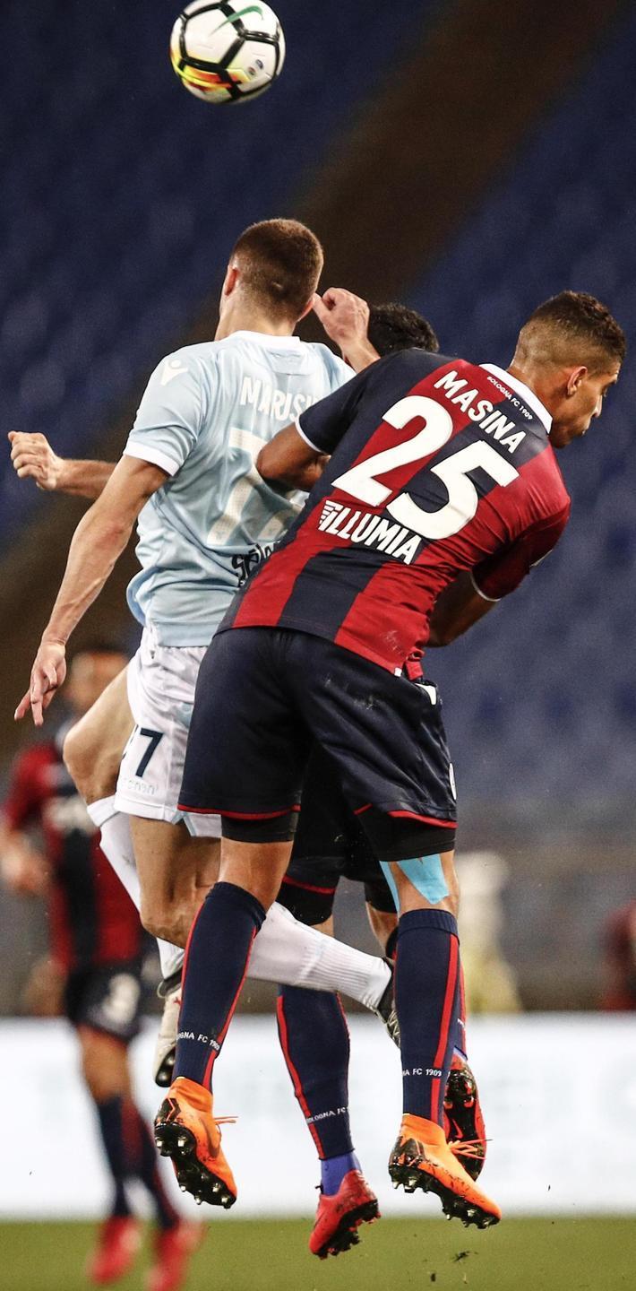 Botta e risposta nel 1° tempo fra Lazio e Bologna 