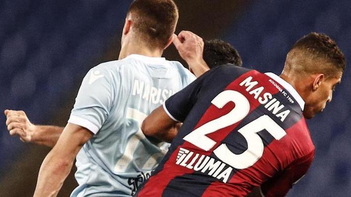 Botta e risposta nel 1° tempo fra Lazio e Bologna