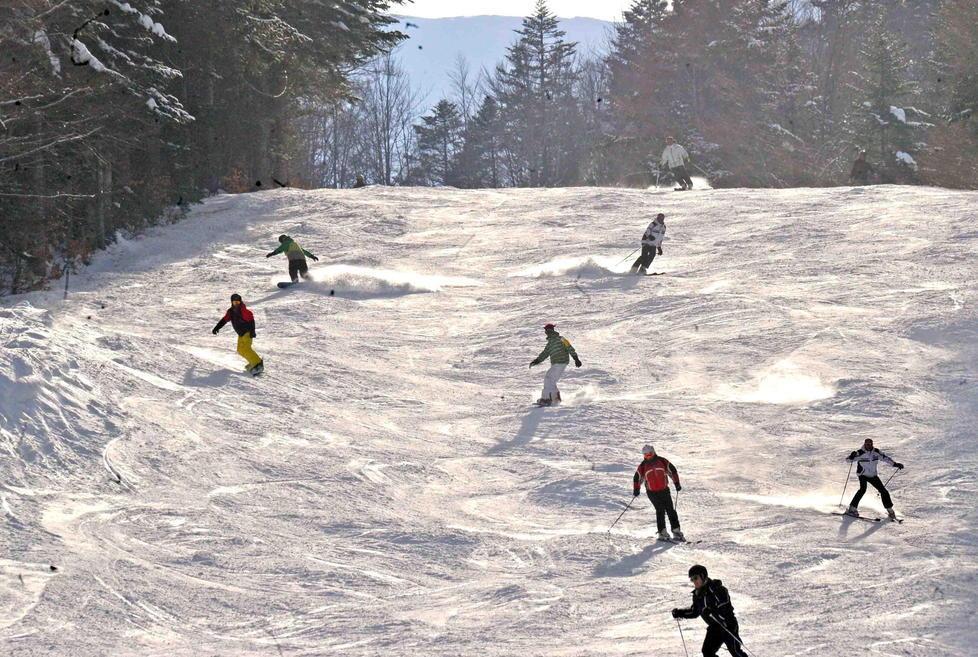 Nevica in montagna, sulle piste 4 metri