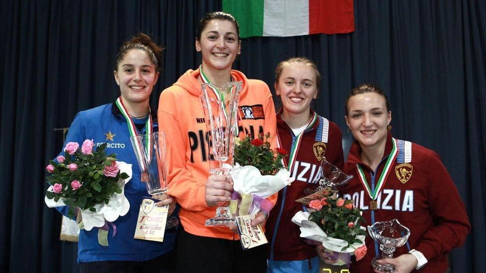 Spada, la pistoiese Nicol Foietta campionessa italiana under 23