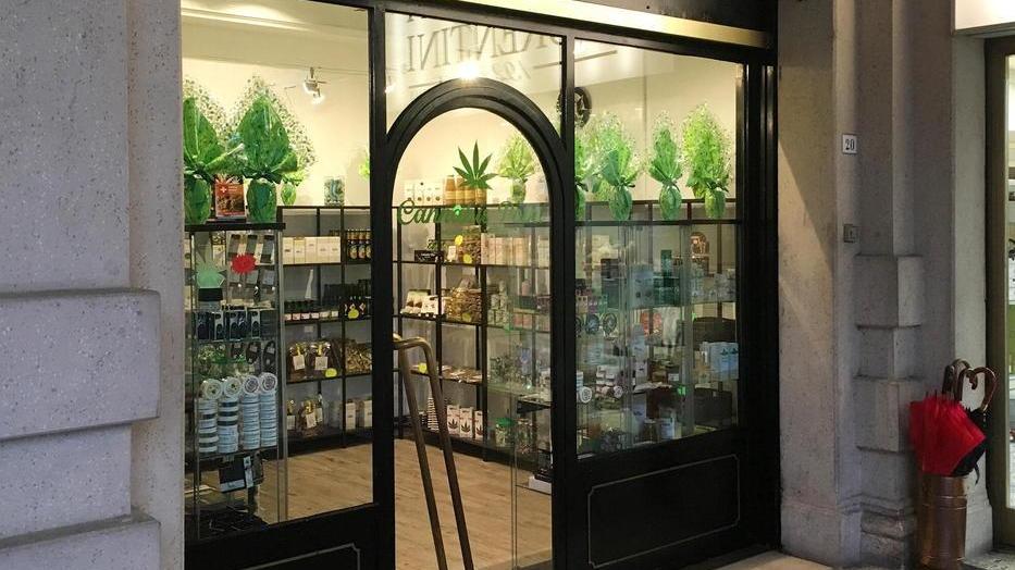Negozio di cannabis in centro «Ma qui non ci si può sballare»