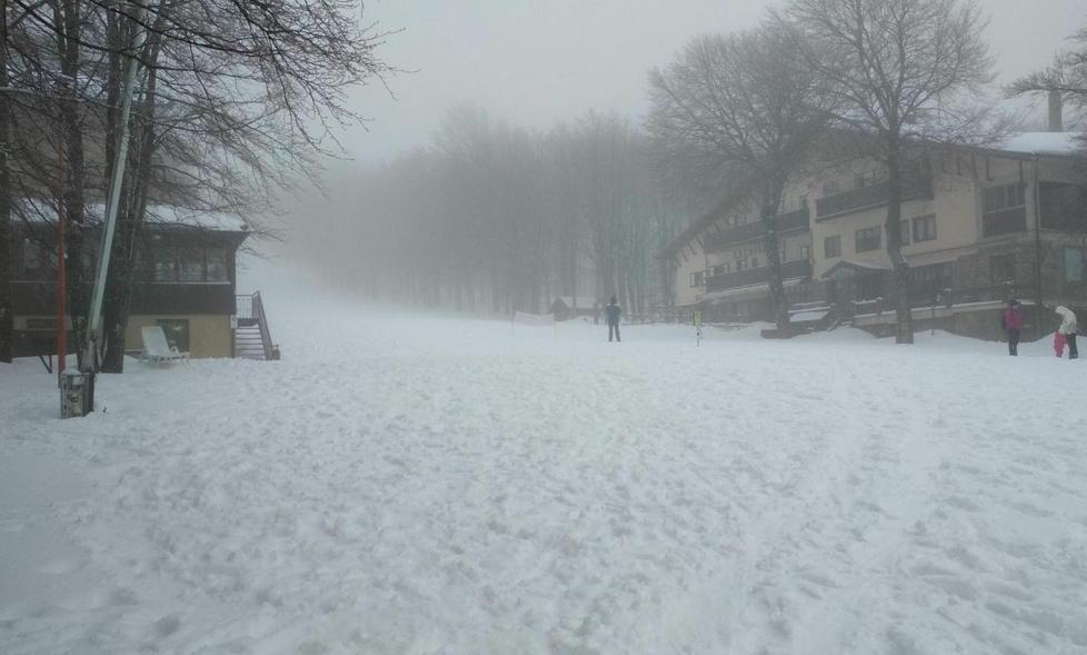 Sull’Amiata si scia con due metri di neve 