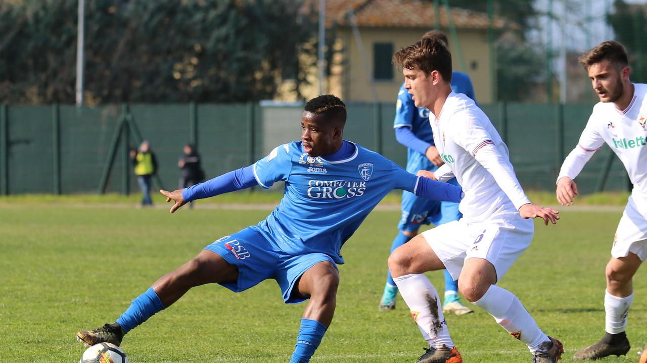 Un momento del derby (Foto Empoli Fc)