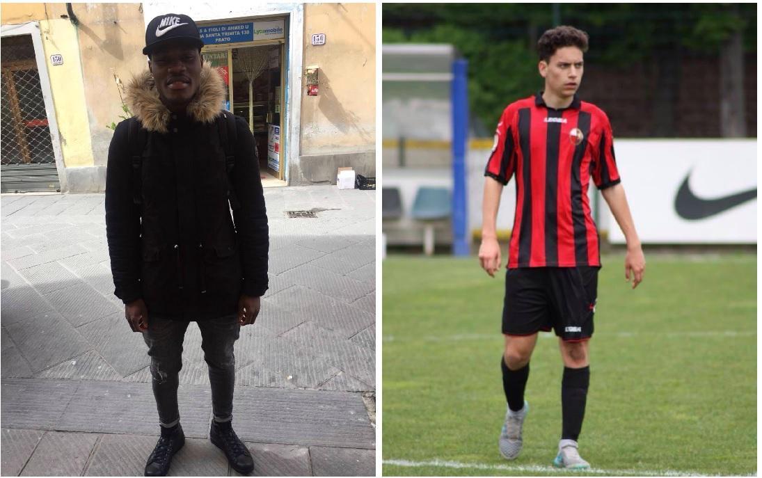 Jean-Marc M’Boua (Impavida Vernio Vaianese) e Andrea Della Maggiora (Folgor Marlia)