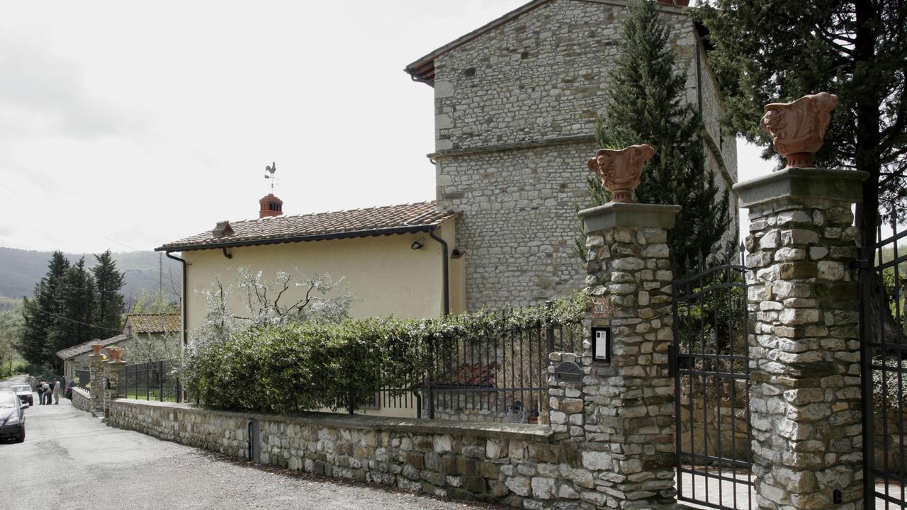 La villa di Carraia dove avvenne la tragedia