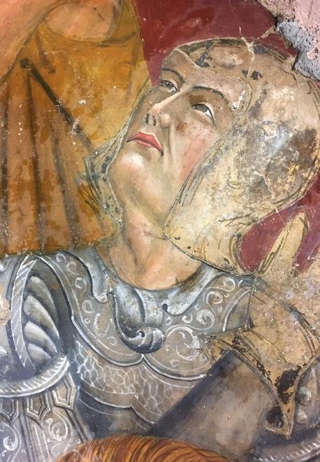 La “prima” assoluta del magnifico affresco restaurato a Scarlino 