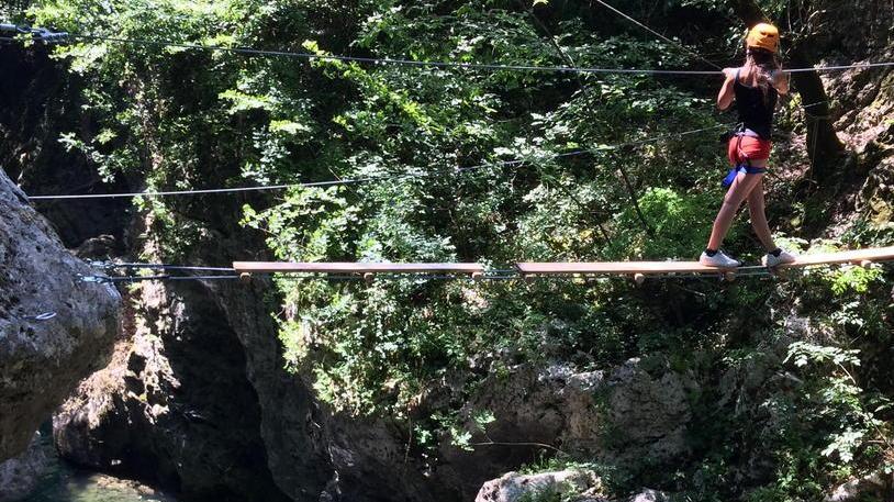 A Bagni di Lucca come in Amazzonia Apre il Canyon Park