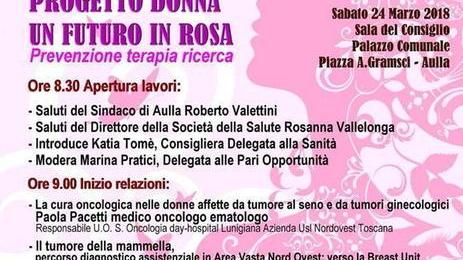 La donna e il tumore Le risposte della Lunigiana