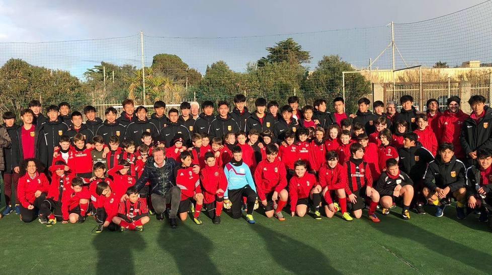 la nazionale cinese u-19 ospite dell’apige