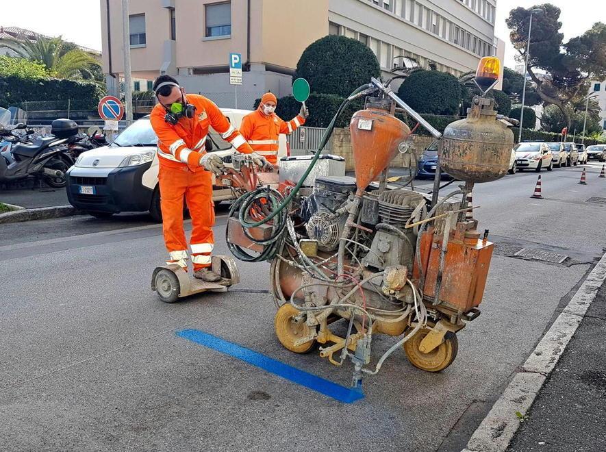 In via della Bassata i primi 120 posti blu 