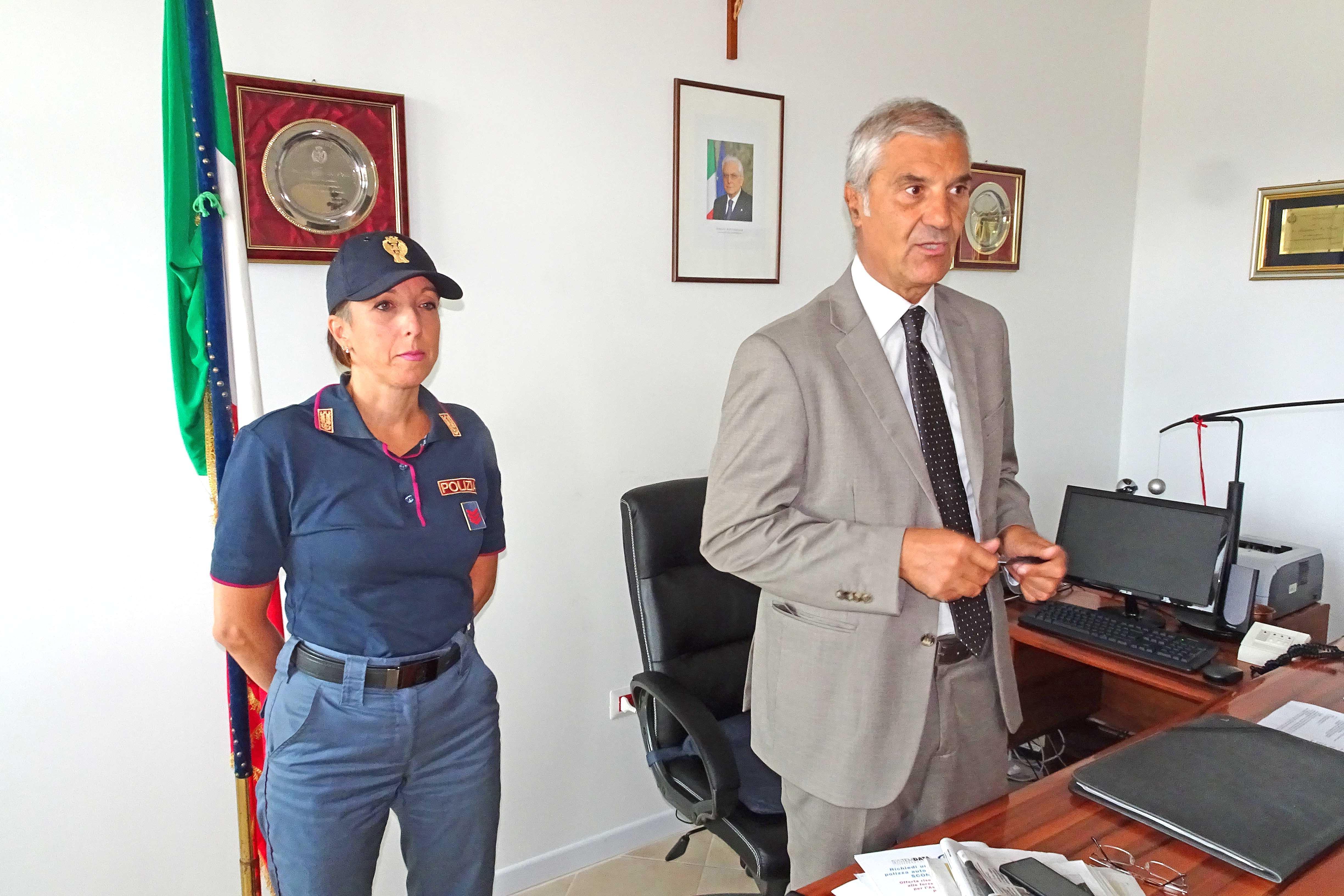 I provvedimenti sono stati emessi dal questore Salvatore La Porta (foto Gori)