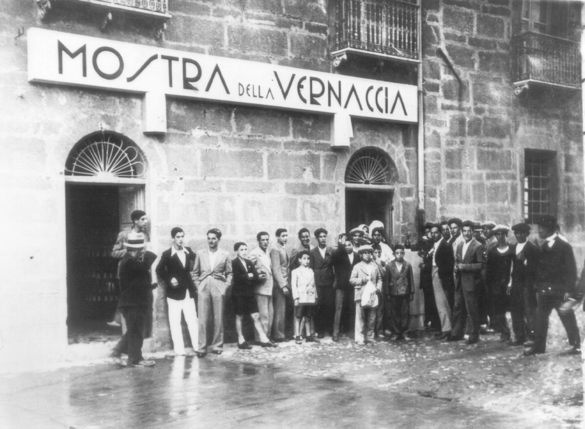 La prima mostra della vernaccia a Oristano nel 1936