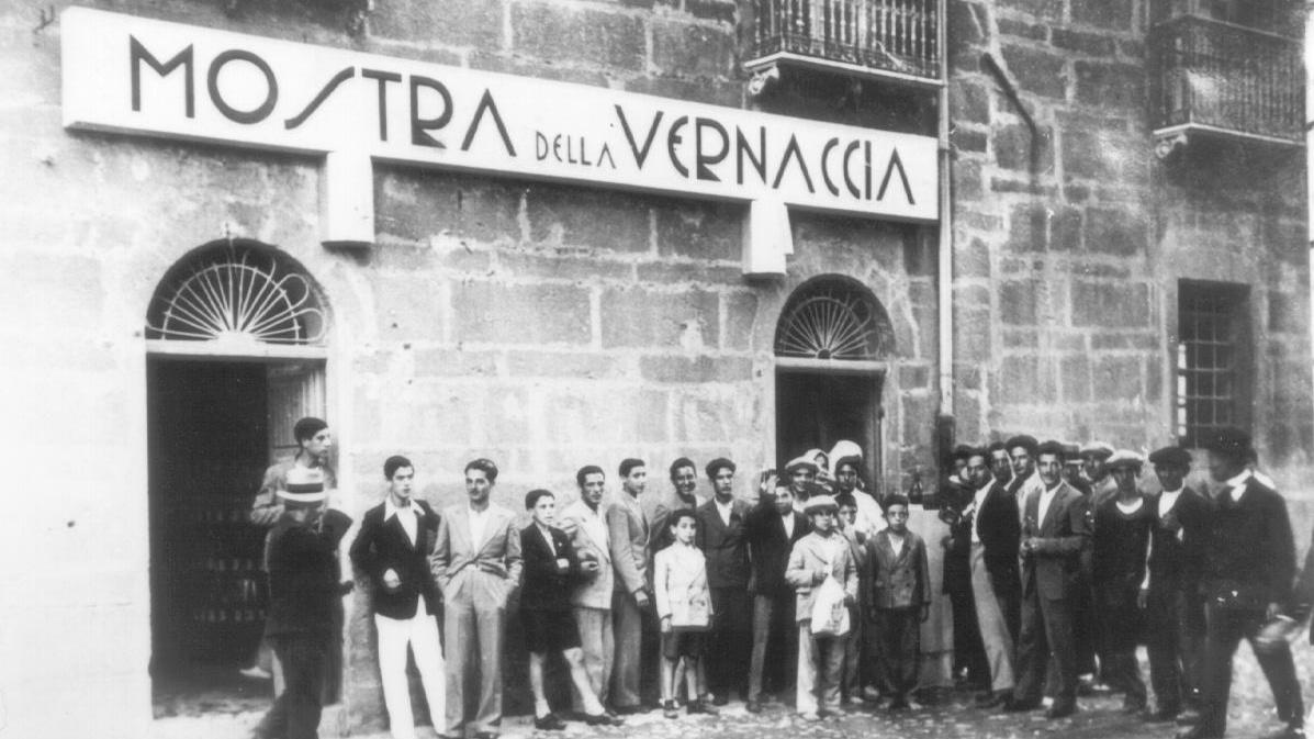 La prima mostra della vernaccia a Oristano nel 1936