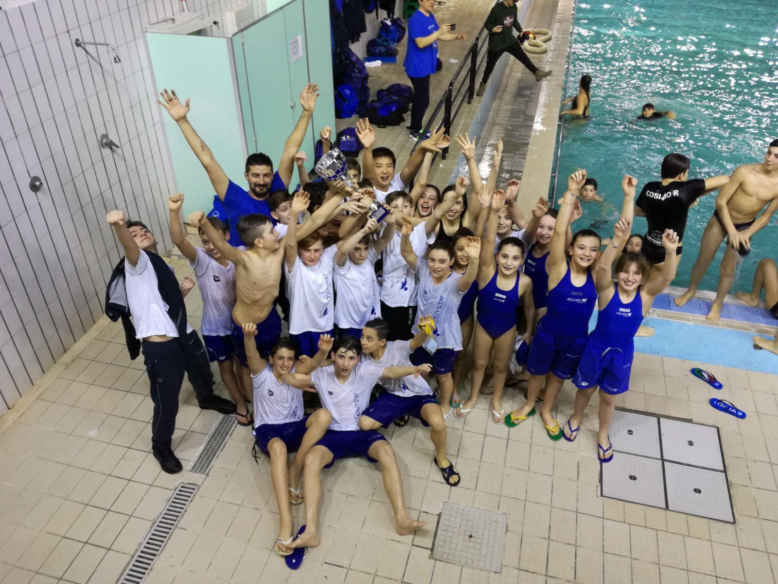 L'Azzurra festeggia la Coppa Toscana