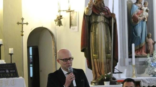 Sorpresa di compleanno spunta la colonna romana