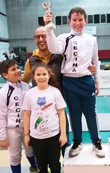 Moschettieri sul podio e torneo-solidarietà 
