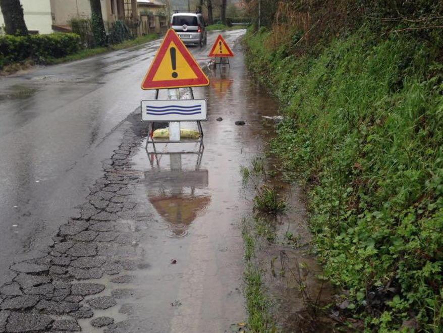 Il sindaco a Menesini «Intervenite a Stiava la strada è pericolosa»