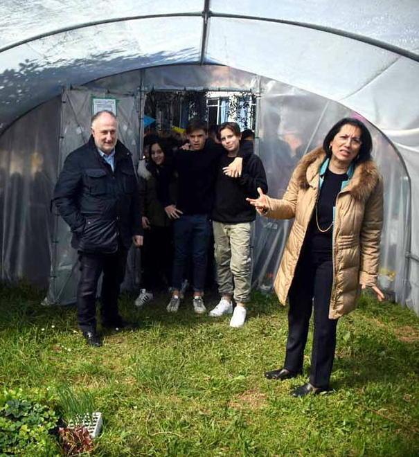 Alla Giorgini la lezione è in serra 