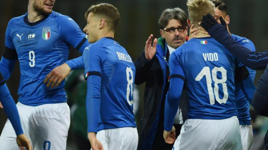 Azzurrini bloccati dalla Norvegia Barella fa vibrare la traversa