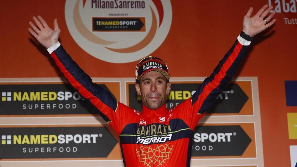 Ciclismo, Nibali prova il percorso del Mondiale