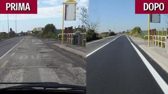 Spot antibuche, ma la foto è di Roma