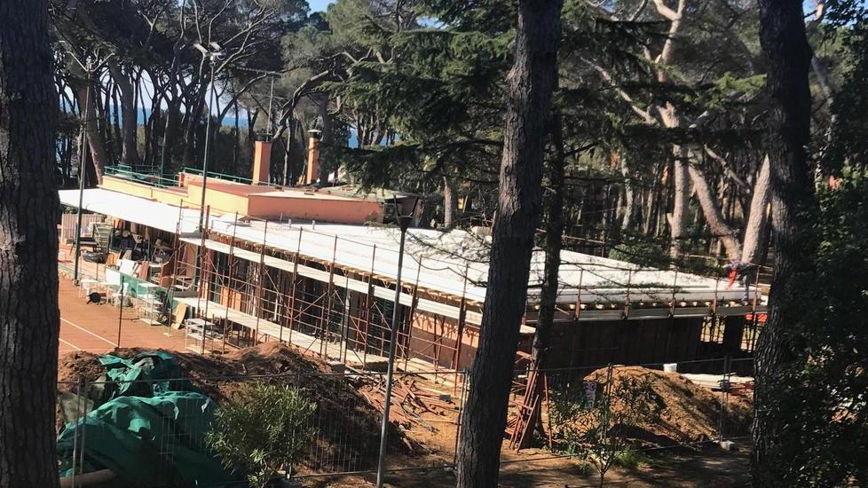 Tennis, nuova sala pronta per l’estate - Video