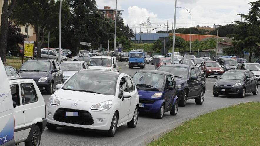 Traffico in tilt all’ingresso della città