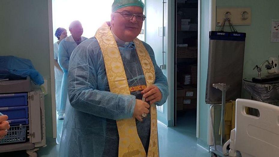 A Cona messa celebrata dal vescovo