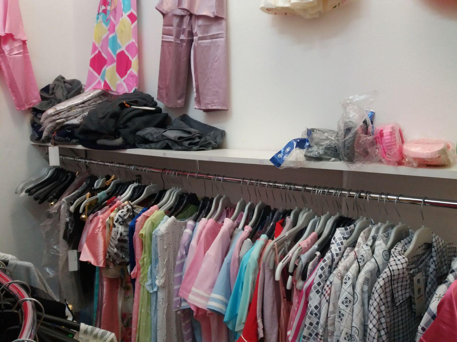 I capi di abbigliamento sequestrati