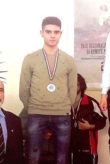 Fabio Chessa argento ai regionali di karate