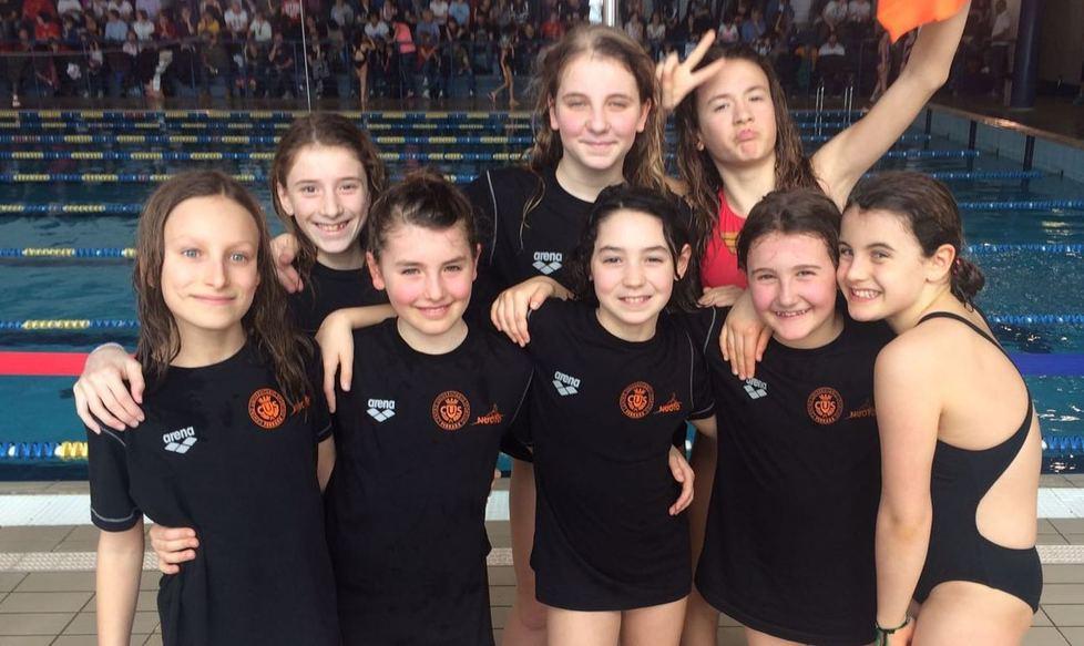Nuoto, a Pinarella bene le esordienti del Cus 