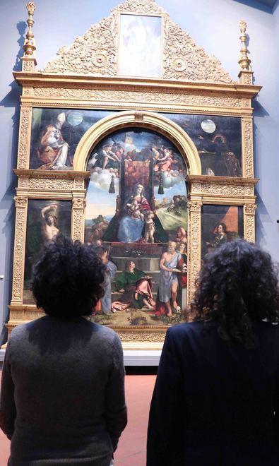 Polittico Costabili: una vera spy story Parola di Settis 