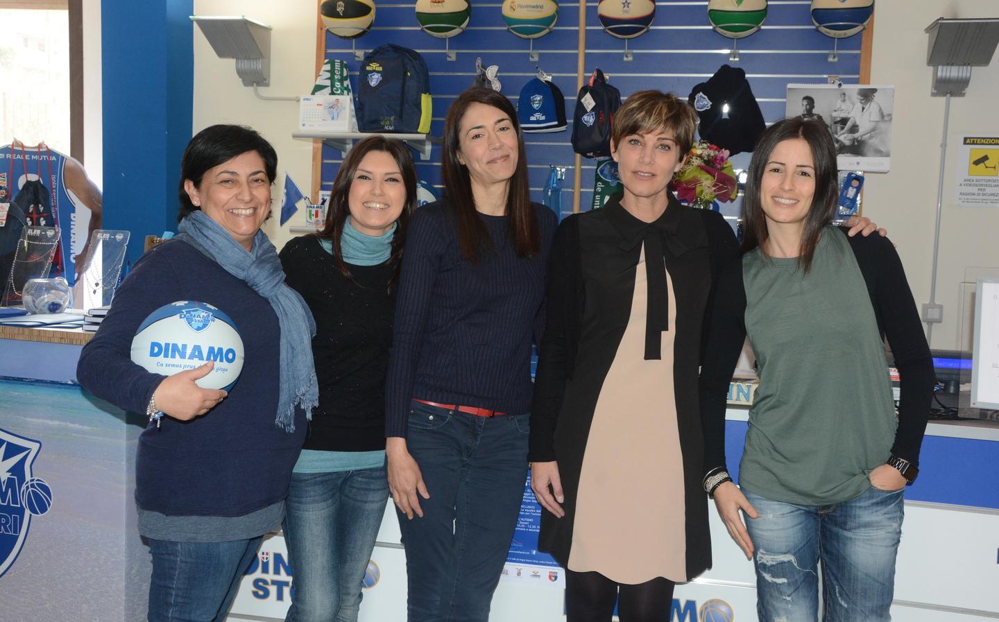 Roberta La Mattina, Donatella Accalai, Angela Recino, Stefania Macciocu e Barbara Satta