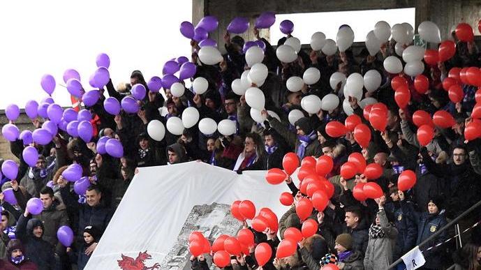 La “ribotta viola” per sostenere la Volterrana