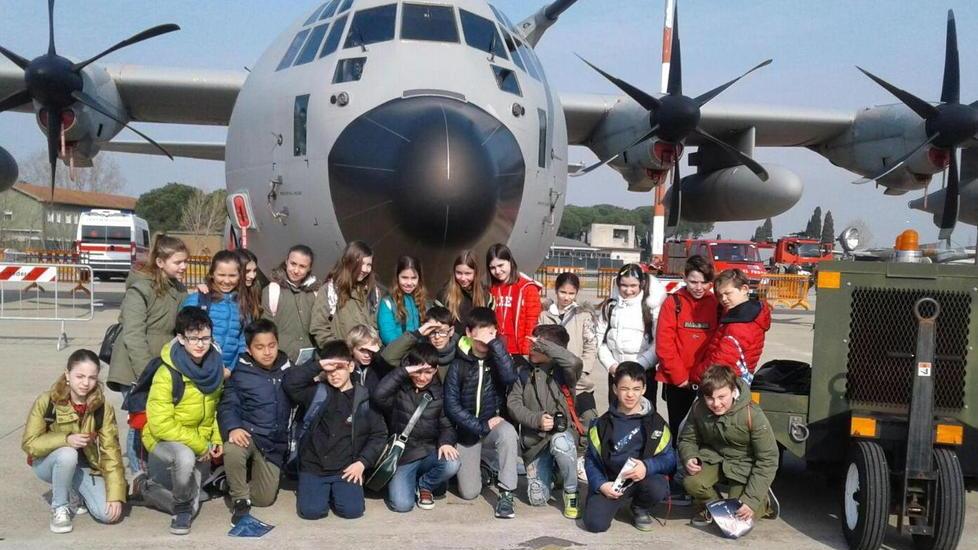 In visita alla 46esima per le Frecce