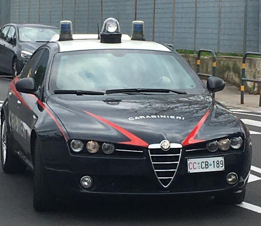 Una gazzella dei carabinieri