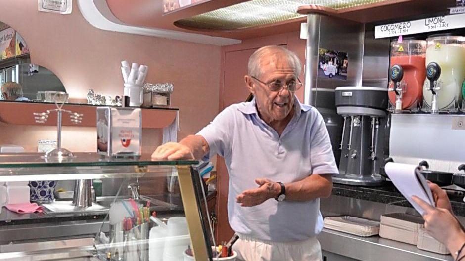 È morto Dino Arnoldo, storico titolare della Gelateria Veneta