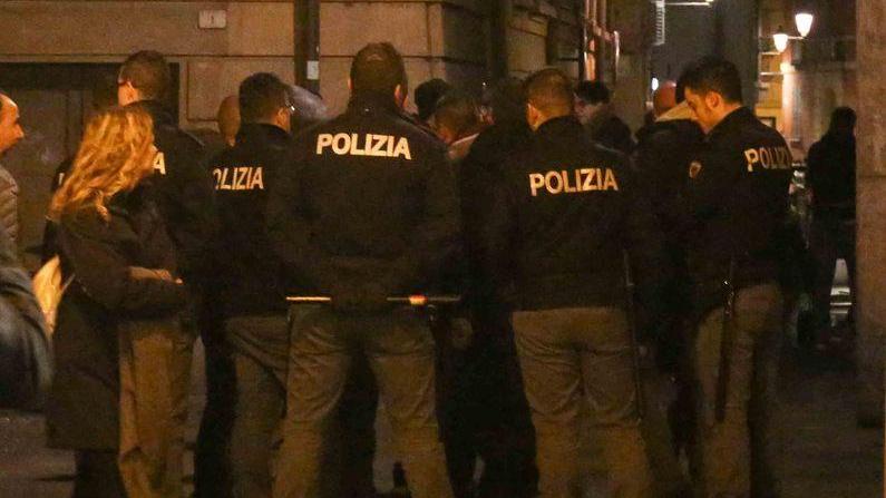 I tifosi della Reggiana in piazza contro le aggressioni
