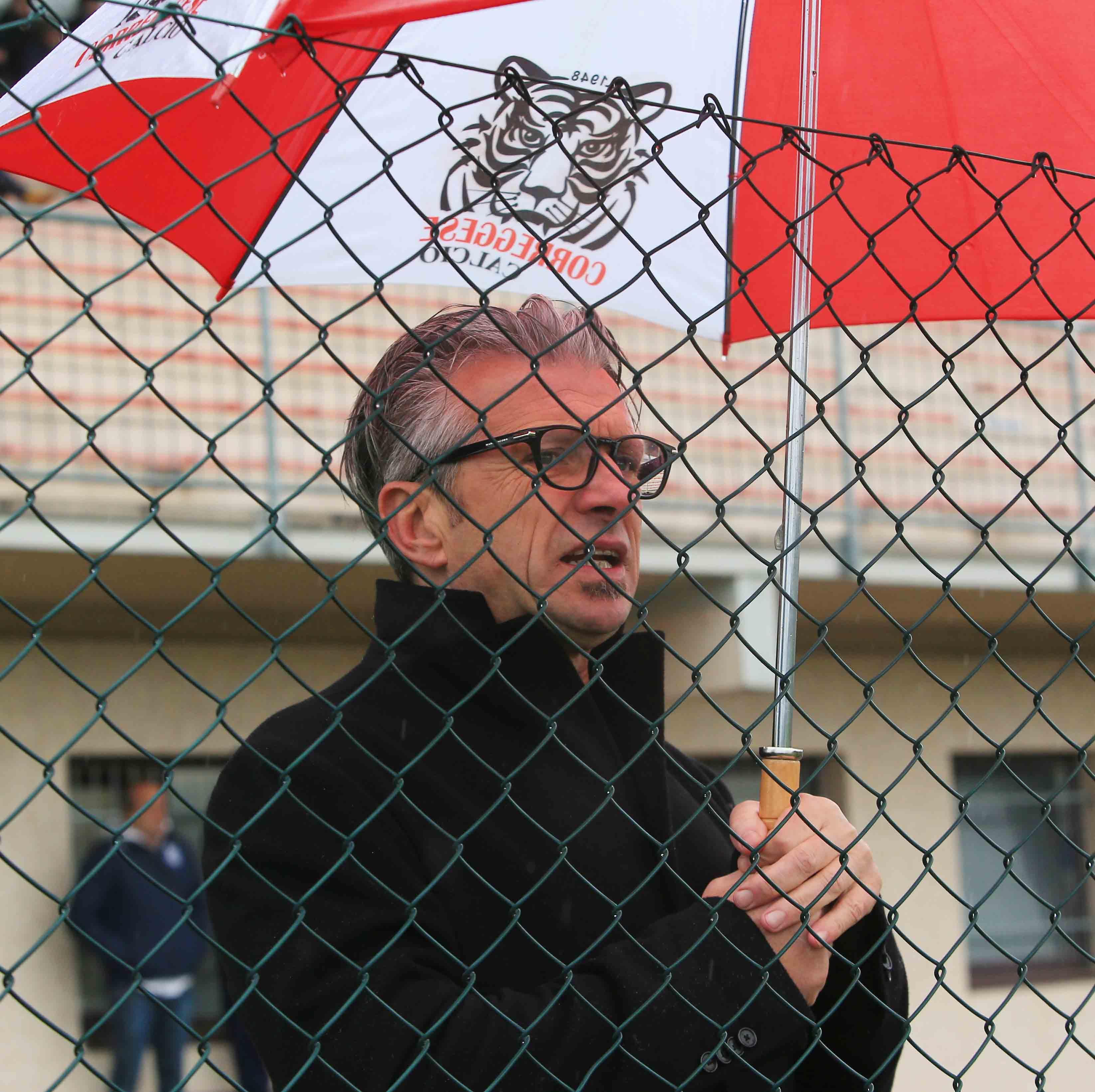 Lazzaretti: "Correggese vergognosa nel primo tempo"