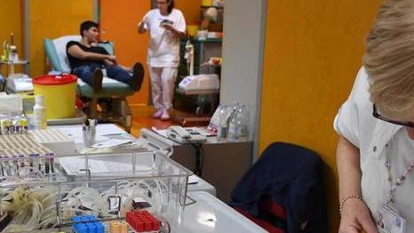 Donazioni di sangue al Lotti anche in... divisa