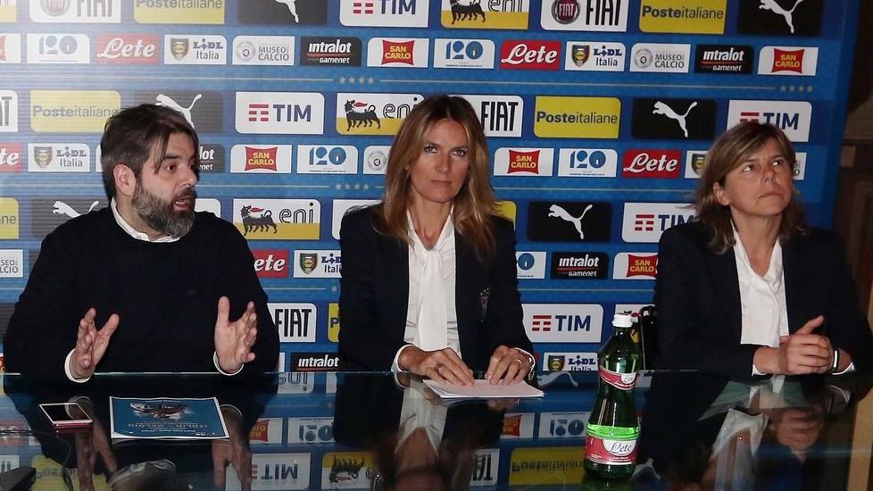 La Nazionale femminile al Mazza