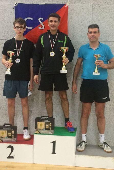Tennis tavolo, Scaruffi terzo al master regionale a Modena