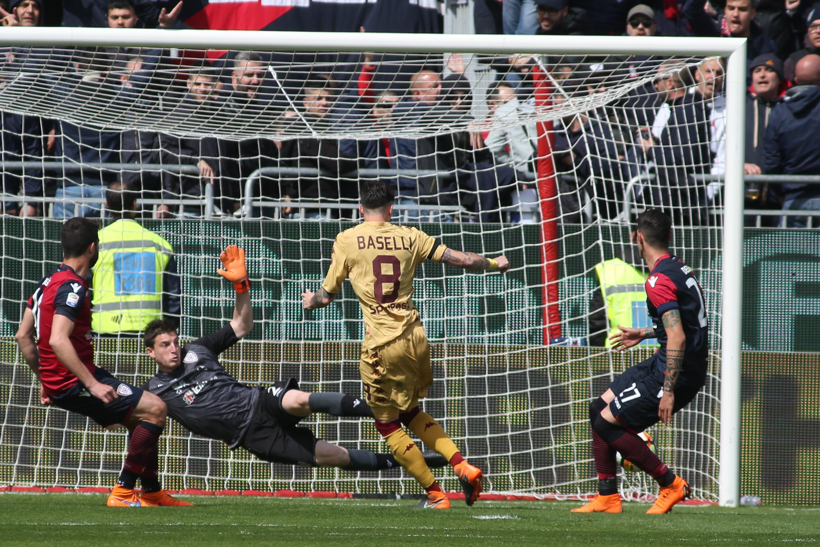 Cagliari-Torino 0-4, rossoblù giustiziati in 45 minuti
