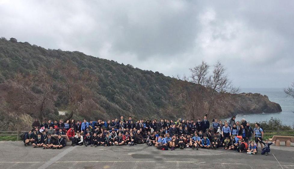 Raduno di scout all’Immacolata per i riti pasquali