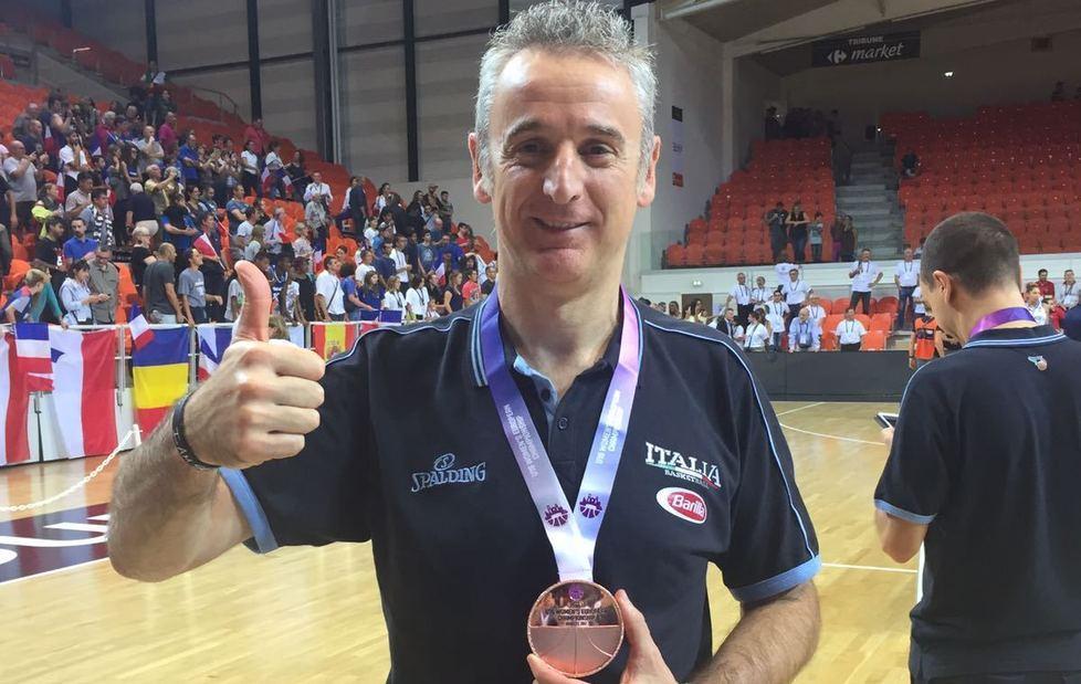 Coach Piazza nello staff tecnico azzurro con la Nazionale femminile under 17 