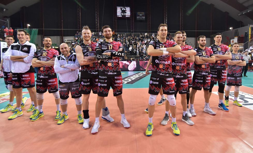 Perugia vince gara 1 contro Trento