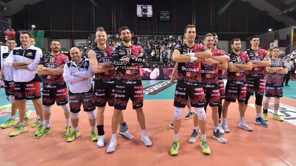 Perugia vince gara 1 contro Trento